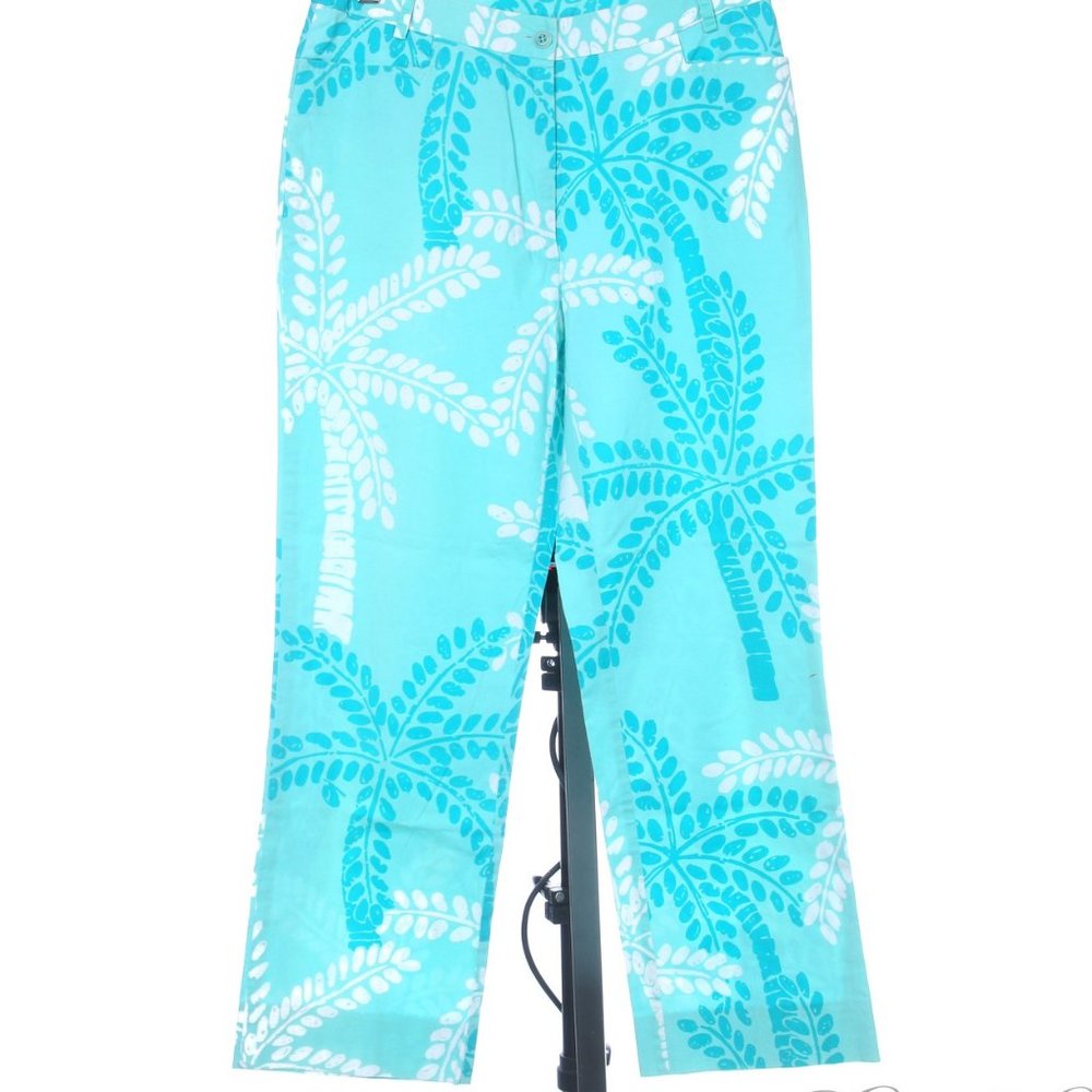 Lily Pulitzer Tropical Floral Capri Crop Pants